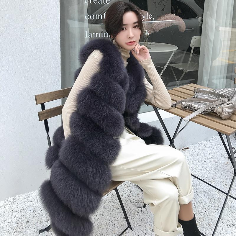 Manteau de fourrure femme UPFURS - Ref 3173999 Image 3