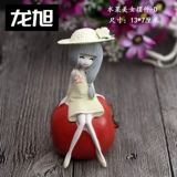 Фруктовые украшения для девочек, украшения для торта, кукла, богиня, украшения для торта, аксессуары, украшения, фруктовые украшения для красоты