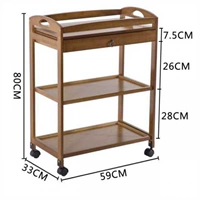 Три -слойный цвет чая+корзина для обновления ящика