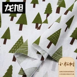 Летняя ткань, платье, штаны, из хлопка и льна