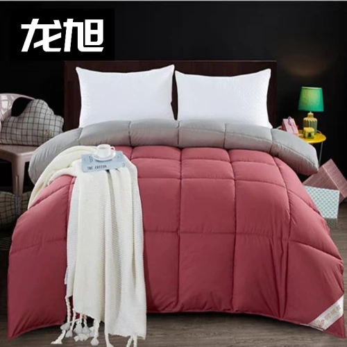 Утепленное хлопковое одеяло с пухом