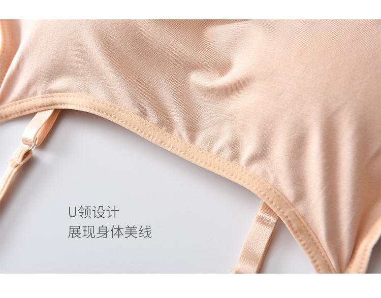 Modal với áo độn ngực một mảnh yếm ngắn ống trên đỉnh quấn ngực nữ chống chói áo lót gợi cảm áo bra 3 dây
