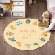 Trẻ em thảm dễ thương baby công chúa da lộn Hàn Quốc đàn piano theo dõi tròn ban công phòng ngủ cạnh giường ngủ thảm cartoon - Thảm thảm đỏ trải sàn