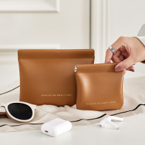 Tianzong small storage bag automatically closes tight mouth headphone data cable carry-on bag portable mini digital bag protective cover