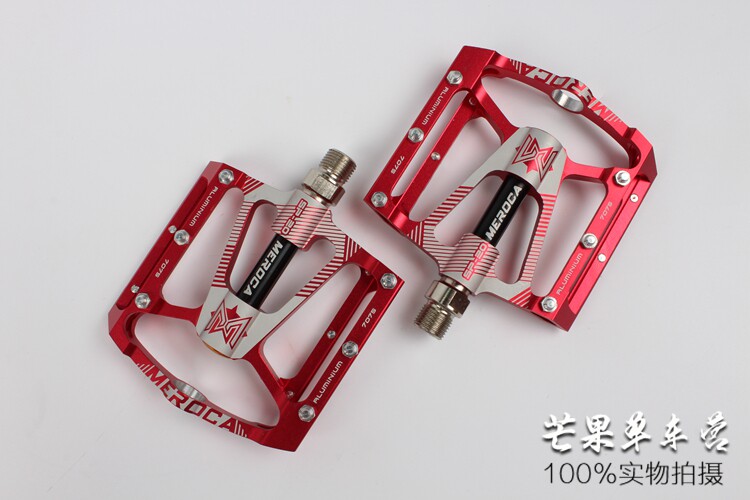 Педали для велосипеда meroca 自行车脚踏 du培林 轴承 公路车铝合金脚蹬 山地车脚踏板 31903662