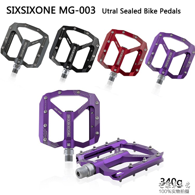 Педали для велосипеда sixsixone 661脚踏 山地折叠车自行车越野 超轻铝合金 培林脚踏板 Other
