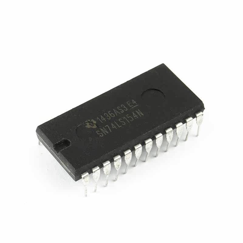 Logic device digital logic chip 74LS154 DM74LS154N straight plug new original