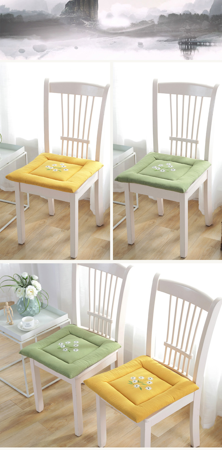 lớp học Sinh viên ghế đệm ghế văn phòng đệm xốp mat tatami đệm mông pad đệm ký túc xá - Ghế đệm / đệm Sofa làm đệm ghế gỗ