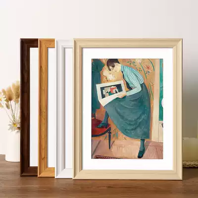 American photo frame wall mounting 16 inch 20 creative poster puzzle frame 4K open 8k oil painting stick frame custom a4