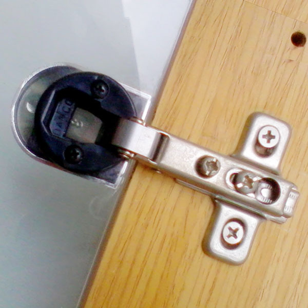 Hot Sale Italian DANCO Glass Door Hinge Wardrobe Integral Cabinet Bookcase Aircraft Pipe Hinge Door Hinge Aperture 26