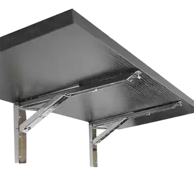 Folding table bracket Microwave oven shelf Hot sale kitchen wall-mounted triangle support frame Wall-mounted dining table bracket shelf