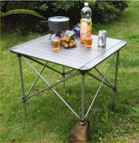Brothers BRS-Z31 Outdoor Folding Table Portable Lifting Table Aluminum Folding Table and Chair Picnic Table