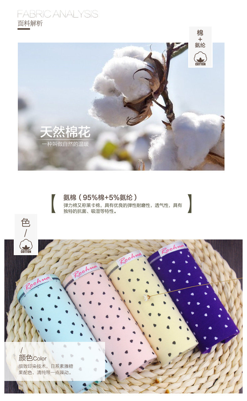 Slip jeunesse ROOHUA en coton - Ref 640195 Image 8