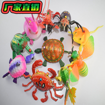 Pull the rope turtle small toy promotion line crawling childrens line back to the stalls festival running rivers and lakes will run pull line gifts