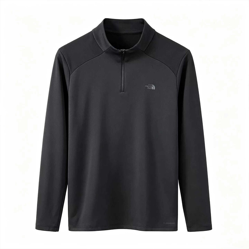 26 New Autumn and Winter Models Thenorthface Men's Outdoor Quick-Drying Base Layer Half-Zip Long-Sleeved T-Shirt 8Jcw 26 New Autumn and Winter Models Thenorthface Men's Outdoor Quick-Drying Base Layer Half-Zip Long-Sleeved T-Shirt 8Jcw