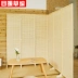 Trung Quốc ấm tre màn hình gấp vách ngăn di động phòng khách hiên tre màn hình gấp hiện đại tối giản màn hình gỗ - Màn hình / Cửa sổ