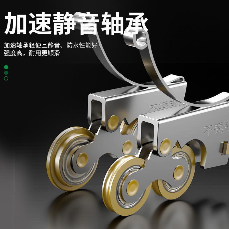 Stainless Steel Thickened Silent Sliding Door Bathroom Wardrobe Roller Bathroom Roller Balcony Door Sliding Door Bottom Roller Stainless Steel Thickened Silent Sliding Door Bathroom Wardrobe Roller Bathroom Roller Balcony Door Sliding Door Bottom Roller