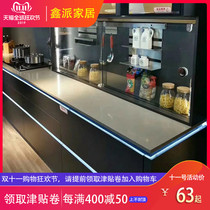 Uomo LED cabinet Lower along the light bar Cabinet Foundation Plate LED Light Kitchen Atmosphere Light Wine Cabinet Two Sides Luminous Light Strips