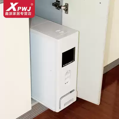 Omo overall cabinet rice box 15 kg capacity Mechanical metering embedded rice box open door environmental protection rice bucket