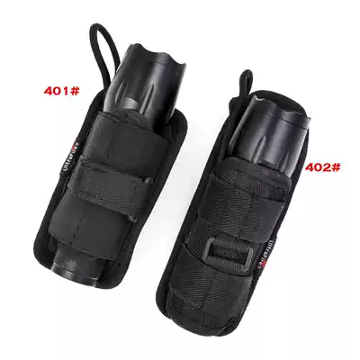 401 402#UltraFire Flashlight cover 360 Degree rotatable waist clip cloth bag cloth cover 501B502B