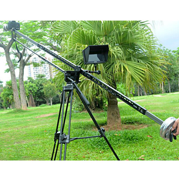 SLR arm retractable rocker pitched camera folded 3 m elongated rocker arm