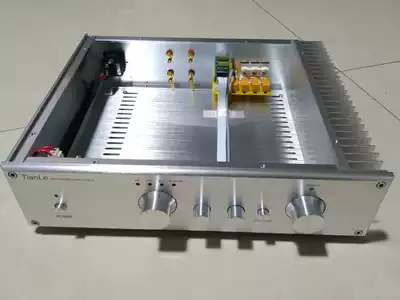 Full aluminum alloy high power single external side radiator power amplifier chassis 320*260*76 (empty main case)