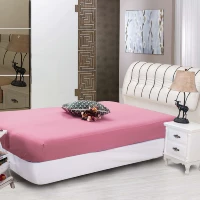 LlanCL / 朗 绮 国际 色 床 Nệm chà nhám một mảnh trải giường 1,5 bộ giường nằm 	ga giường bo chun