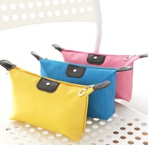 Dumpling cosmetic bag Korea large capacity portable waterproof cosmetic bag small large capacity simple hand holding storage bag