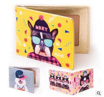 South Korean drivers license leather jacket Creative cartoon male ladys license holder drivers license This line of driving license jacket genuine leather documents bag