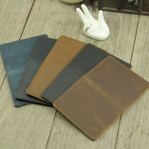 Оригинальная сумка для документов, чехол для водительских прав, кожаный картхолдер, воловья кожа