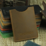 Маленький мультяшный защитный чехол ручной работы, кожаный чехол для проездного и картхолдер