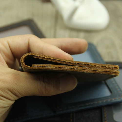 Оригинальная сумка для документов, чехол для водительских прав, кожаный картхолдер, воловья кожа