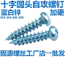 6mm plus hard semicircular head self tapping screw cross disc head self tapping screw M3M4M5M6 * 162025304050
