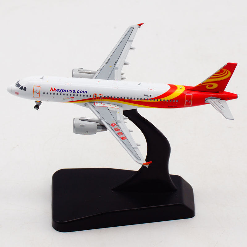 JC Wings 1:400 aircraft model alloy material HK Express Airbus A320 B-LPF