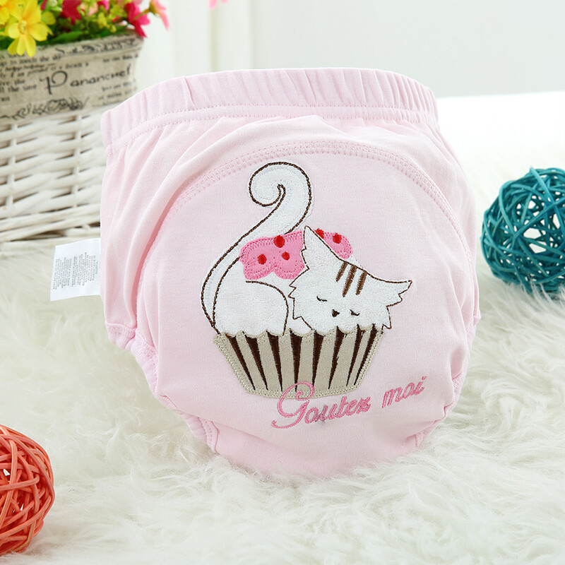 Carters baby washable diaper training pants cotton breathable leak-proof pockets baby diaper training pants