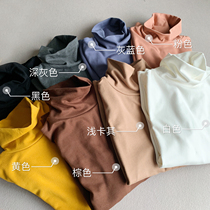 ALIN custom large size womens winter New pile collar high collar elastic thin base shirt with fat MMt shirt thick