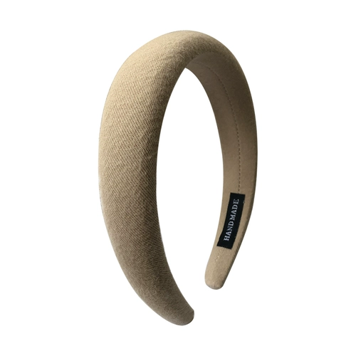 2025 Новая повязка на голову ~ Супер удобная ткань Губка повышенная повязка на голову Вес корейские аксессуары из коричневых волос для женского прилива волос