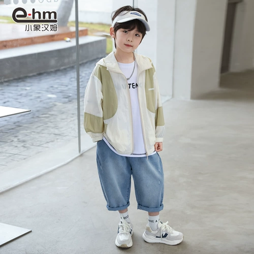 小象汉姆 Летняя одежда, солнцезащитный крем, одежда для защиты от солнца, легкая и тонкая летняя куртка, новая коллекция