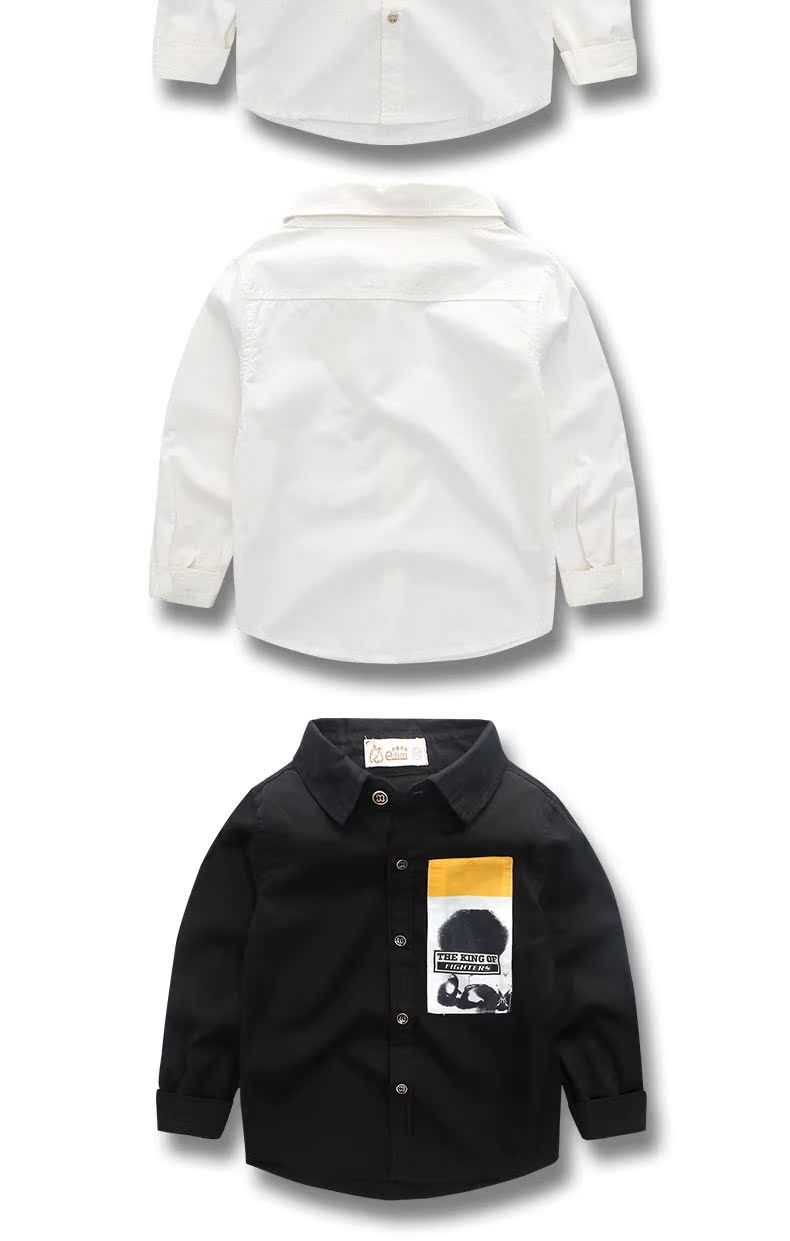 Chemise garcon à manche longue - Ref 2074779 Image 24