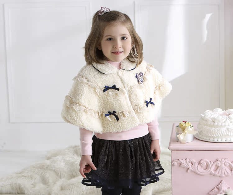 Cape pour fille LES ENPHANTS en mélange - Ref 2155556 Image 16