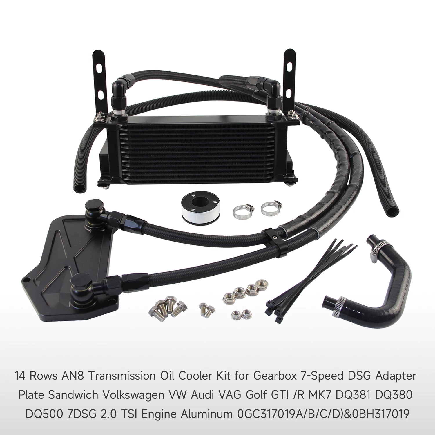 Кит радиатора масла охлаждения коробки передач VAG Golf GTI RMK7DQ модель 7DSG для Volkswagen Audi