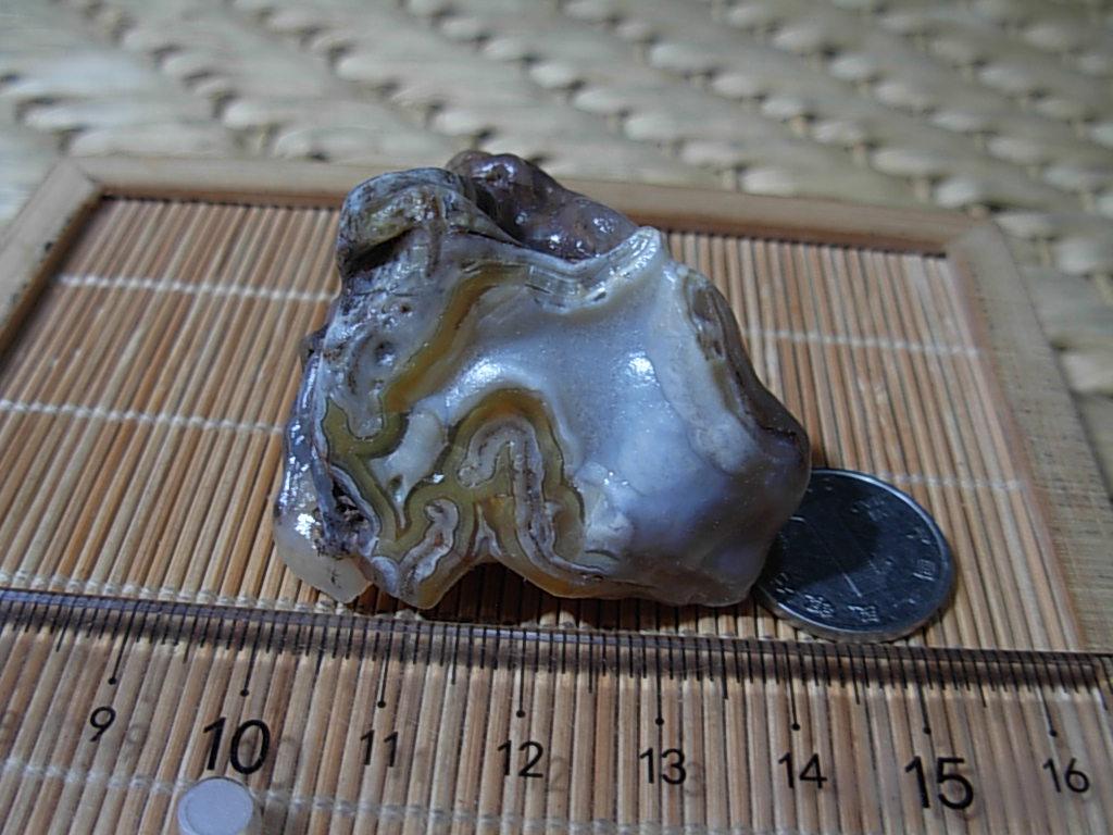 Arashan Gobi - Hanau - shaped stone - shaped silver - gen - manau small stone fixtures