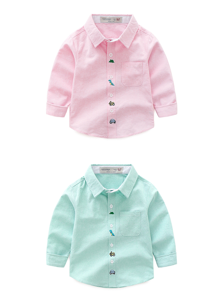 Phiên bản Hàn Quốc của phim hoạt hình thiếu nhi áo dài tay cotton cho bé 2018 mùa thu mới quần áo bé trai áo thủy triều thời trang trẻ em hàn quốc