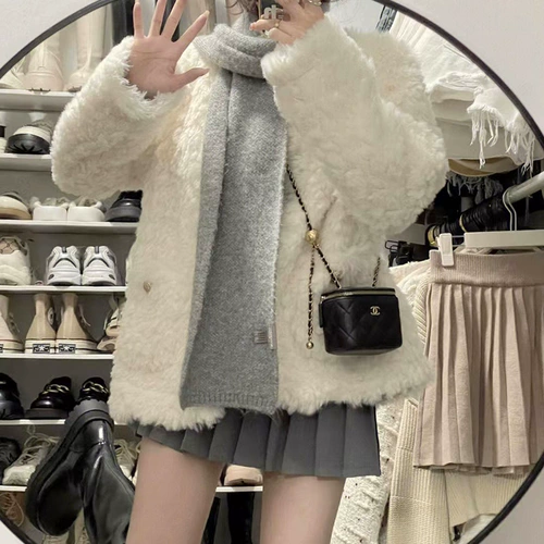 Пуховик, бархатная куртка, юбка, чай, комплект, изысканный стиль, в стиле Шанель