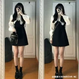 Осенний приталенный корсет, кукла, комплект, платье, 2023, по фигуре, кукольный воротник, французский стиль