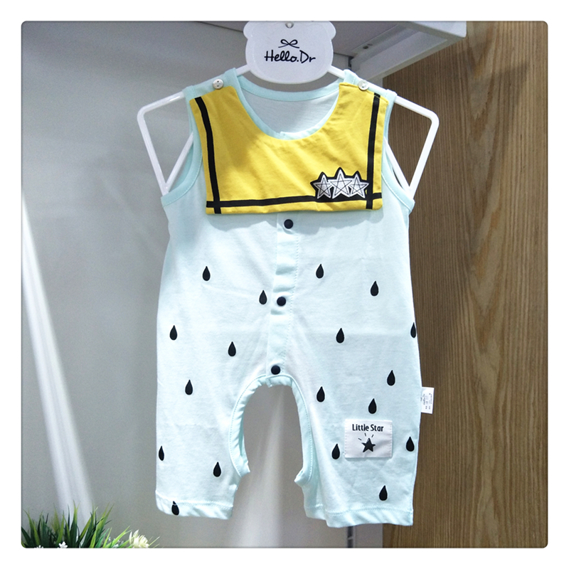 HELLO.DR mùa hè siêu mỏng cho bé những chiếc áo khoác cotton cho bé quần áo romper đồ ngủ sơ sinh Ankami - Áo liền quần bộ trẻ em phim hoạt hình