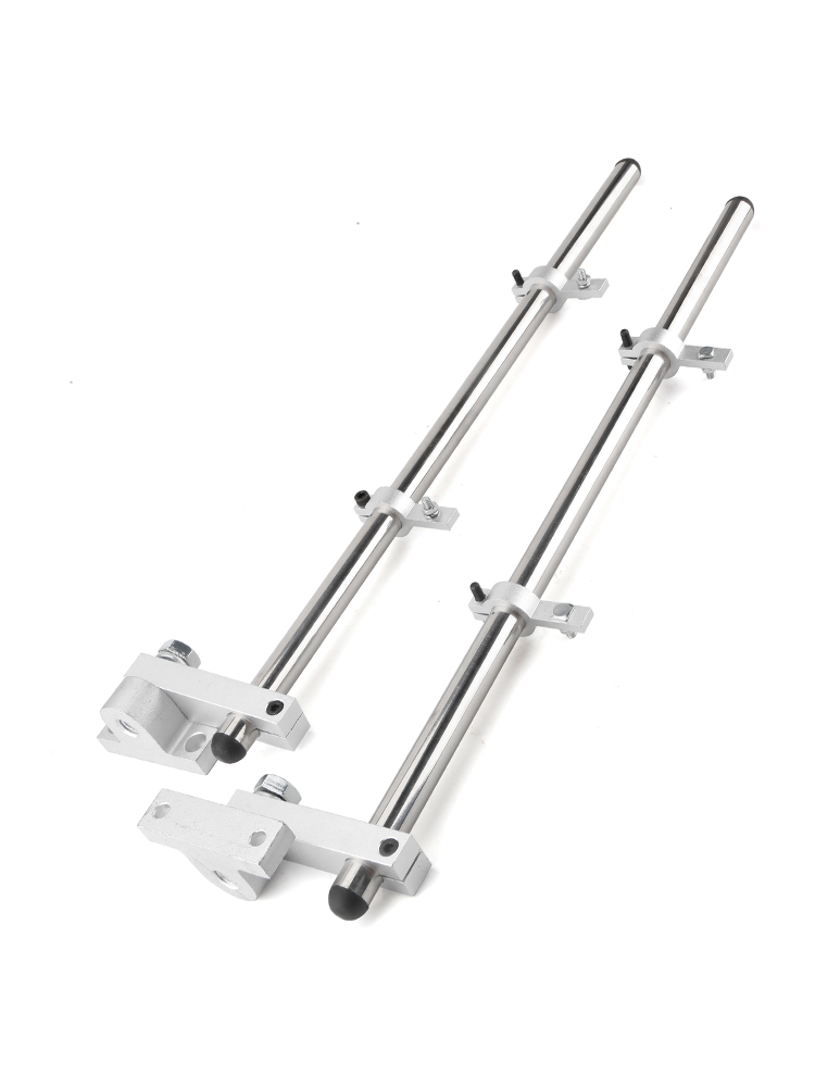 Grating Bracket Safety Light Curtain Bracket Rod aluminium cantilever mounting bracket punch tube aluminium holder sub-stand bar-Taobao