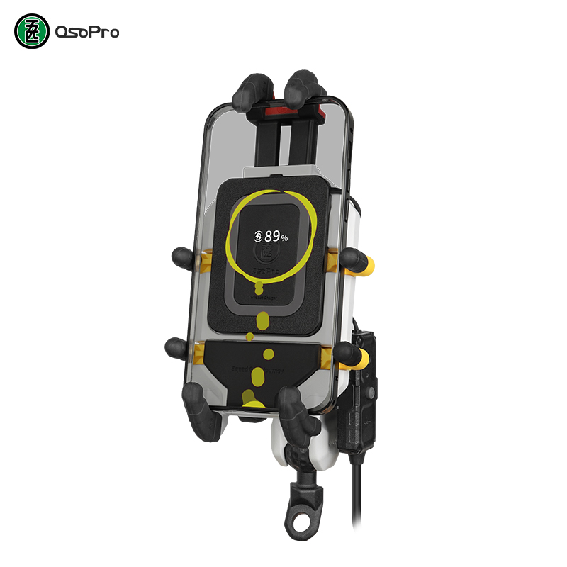 Five osopro edition shock absorber crust wireless charging suit bracket expands motorcycle navigation bracket