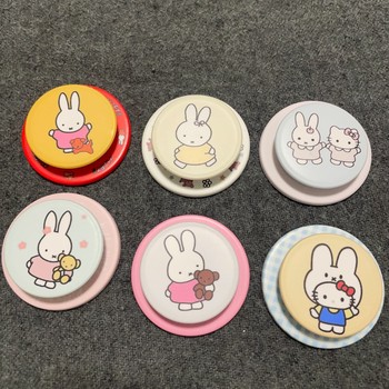 Ins style magsafe is suitable for creative miffy rabbit mobile phone magnetic stand desktop airbag lazy stand cute