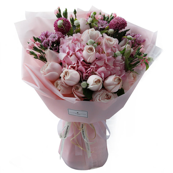 Chengdu Shuimulin Flowers intra-city express flower shop delivers door-to-door holiday, birthday, engagement bouquets, carnations and roses